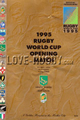 South Africa v Australia 1995 rugby  Programme